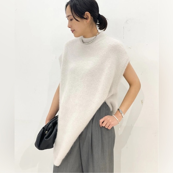 IIROT Japanese Style Sweater Tunic Vest Maroon Size Free OSFA - Picture 9 of 11